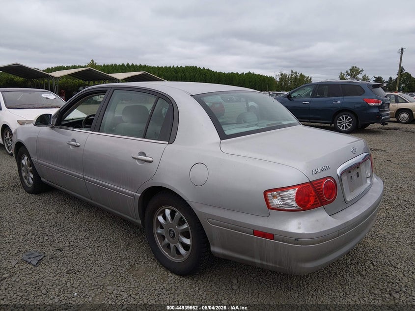 2004 Kia Amanti VIN KNALD124845023331 IAAI salvage auction — NORMAL WEAR, Clear - Public Restricted (Oregon), sold $300 on 2026-07-27 (photo 3)