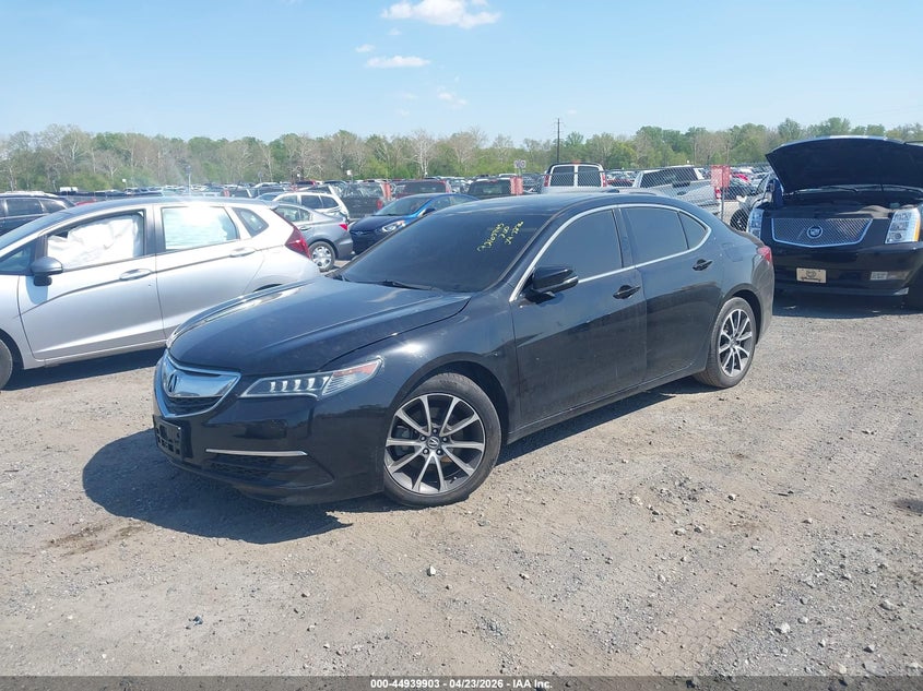 2017 Acura Tlx VIN 19UUB2F34HA000230 IAAI salvage auction — REAR END, Salvage - 75% Or Less (Maryland), sold $2,950 on 2026-07-11 (photo 2)