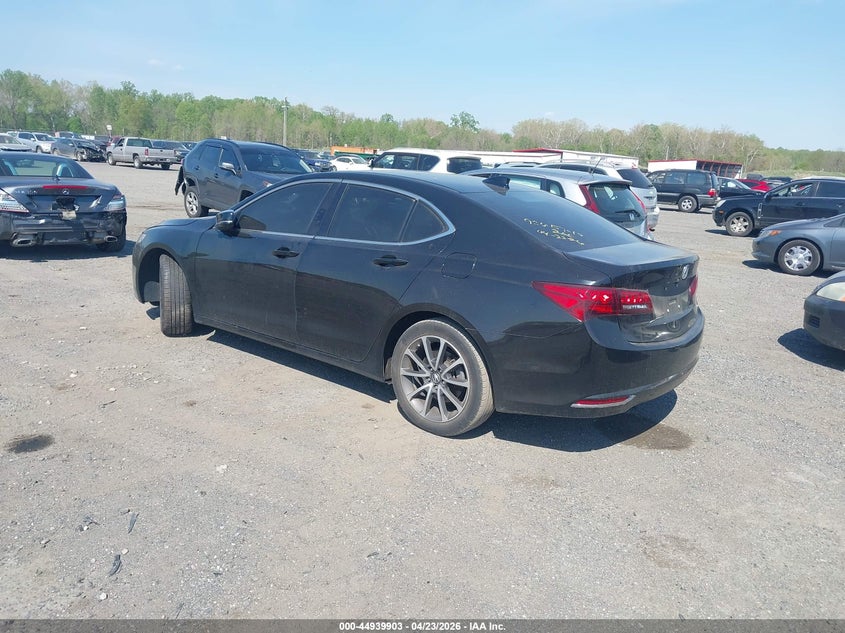 2017 Acura Tlx VIN 19UUB2F34HA000230 IAAI salvage auction — REAR END, Salvage - 75% Or Less (Maryland), sold $2,950 on 2026-07-11 (photo 3)