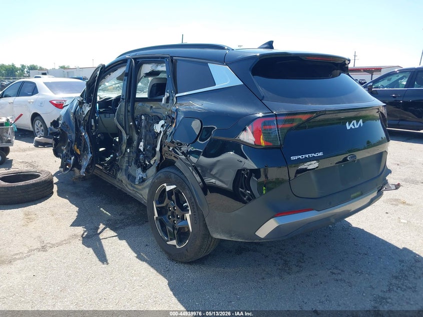 2026 Kia Sportage VIN 5XYK33DF8TG342505 IAAI salvage auction — ROLLOVER, Salvage (Louisiana), sold $6,200 on 2026-07-28 (photo 3)