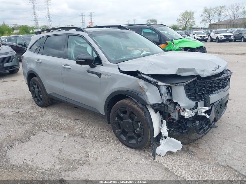 2026 Kia Sorento VIN 5XYRKDJF7TG416038 IAAI salvage auction — FRONT END, Salvage Title, sold $11,800 on 2026-07-10 (photo 1)