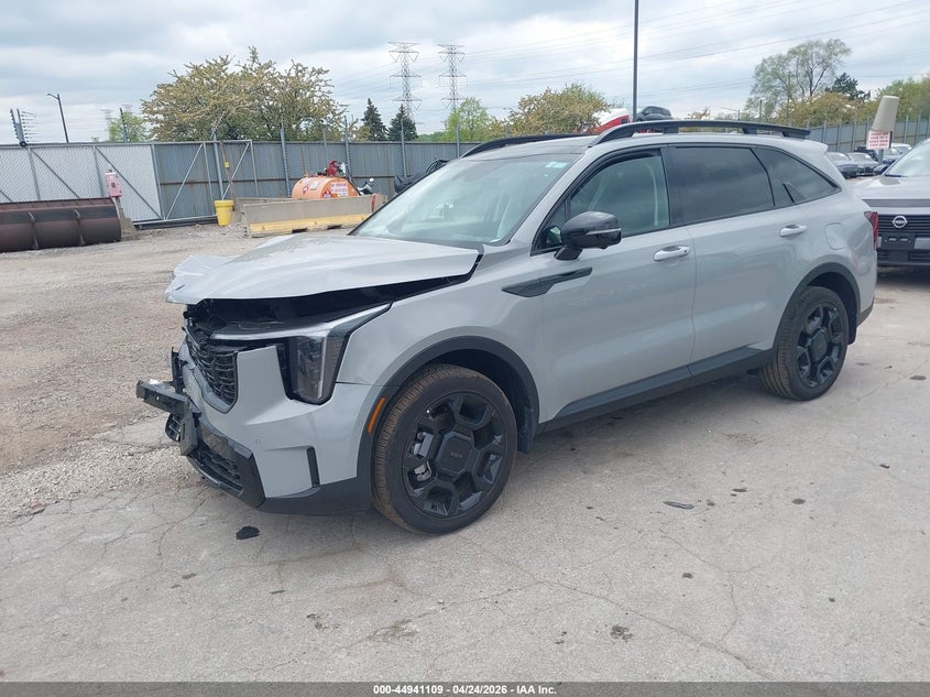 2026 Kia Sorento VIN 5XYRKDJF7TG416038 IAAI salvage auction — FRONT END, Salvage Title, sold $11,800 on 2026-07-10 (photo 2)