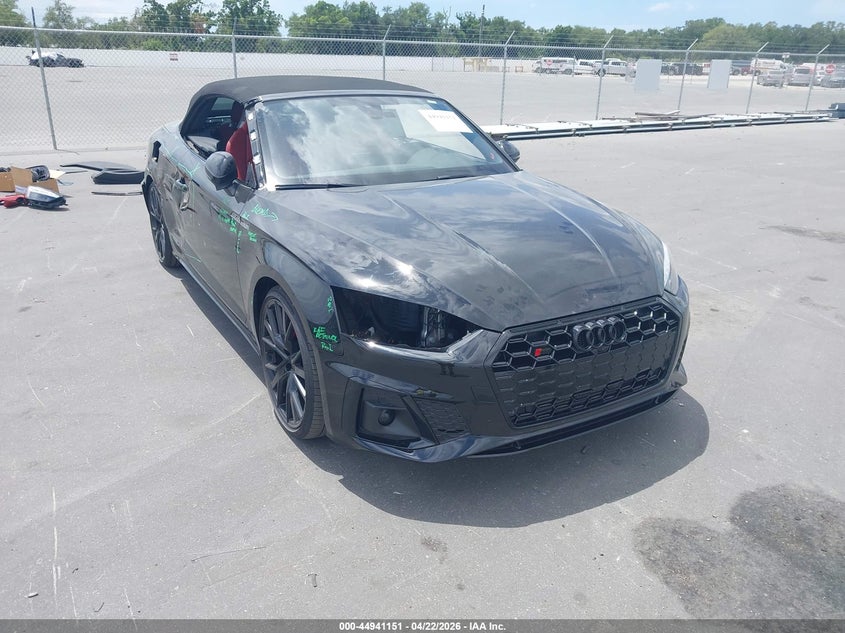 2024 Audi S5 VIN WAUW4GF51RN004727 IAAI salvage auction — RIGHT SIDE, Rebuildable (Florida), sold $19,875 on 2026-07-06 (photo 1)