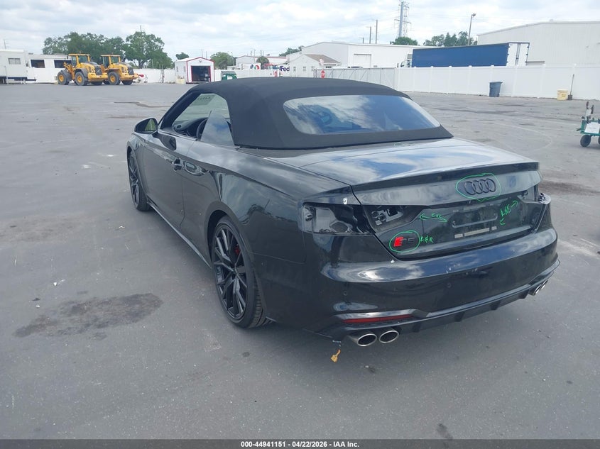 2024 Audi S5 VIN WAUW4GF51RN004727 IAAI salvage auction — RIGHT SIDE, Rebuildable (Florida), sold $19,875 on 2026-07-06 (photo 3)