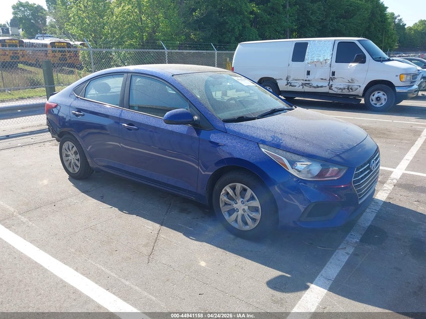 2021 Hyundai Accent VIN 3KPC24A62ME131963 IAAI salvage auction — REAR END, Salvage Title, sold $1,475 on 2026-07-20 (photo 1)