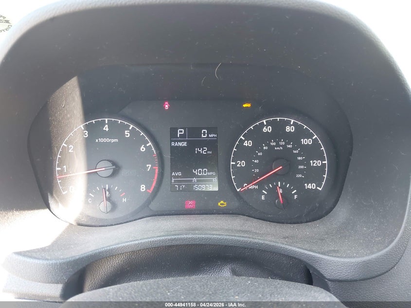 2021 Hyundai Accent VIN 3KPC24A62ME131963 IAAI salvage auction — REAR END, Salvage Title, sold $1,475 on 2026-07-20 (photo 7)