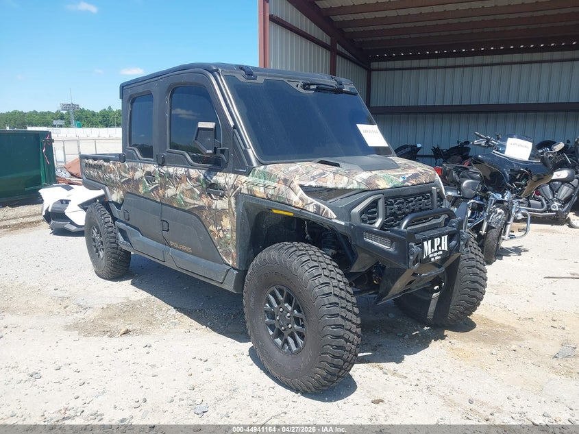 2025 Polaris Ranger VIN 3NSX6W1R6SM134569 IAAI salvage auction — EXTERIOR BURN, Salvage (North Carolina), sold $20,200 on 2026-07-14 (photo 1)