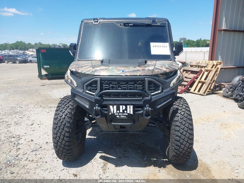 2025 Polaris Ranger VIN 3NSX6W1R6SM134569 IAAI salvage auction — EXTERIOR BURN, Salvage (North Carolina), sold $20,200 on 2026-07-14 (photo 5)
