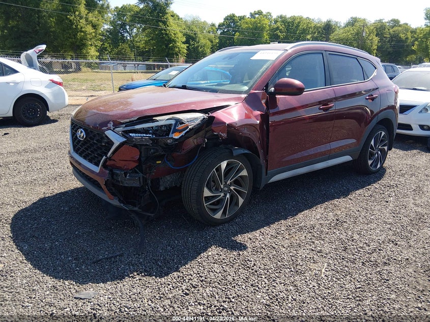 2020 Hyundai Tucson VIN KM8J33AL3LU192206 IAAI salvage auction — LEFT FRONT, Salvage (South Carolina), sold $1,550 on 2026-07-28 (photo 2)