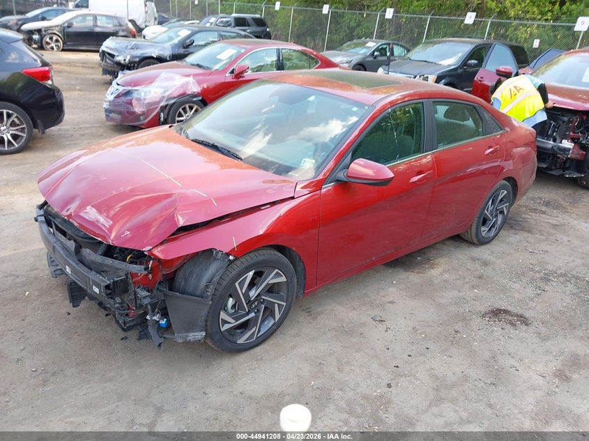2024 Hyundai Elantra VIN KMHLS4DG9RU811058 IAAI salvage auction — FRONT END, Salvage - 75% Or Less (Maryland), sold $2,750 on 2026-07-28 (photo 2)