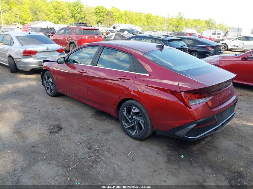 2024 Hyundai Elantra VIN KMHLS4DG9RU811058 IAAI salvage auction — FRONT END, Salvage - 75% Or Less (Maryland), sold $2,750 on 2026-07-28 (photo 3)