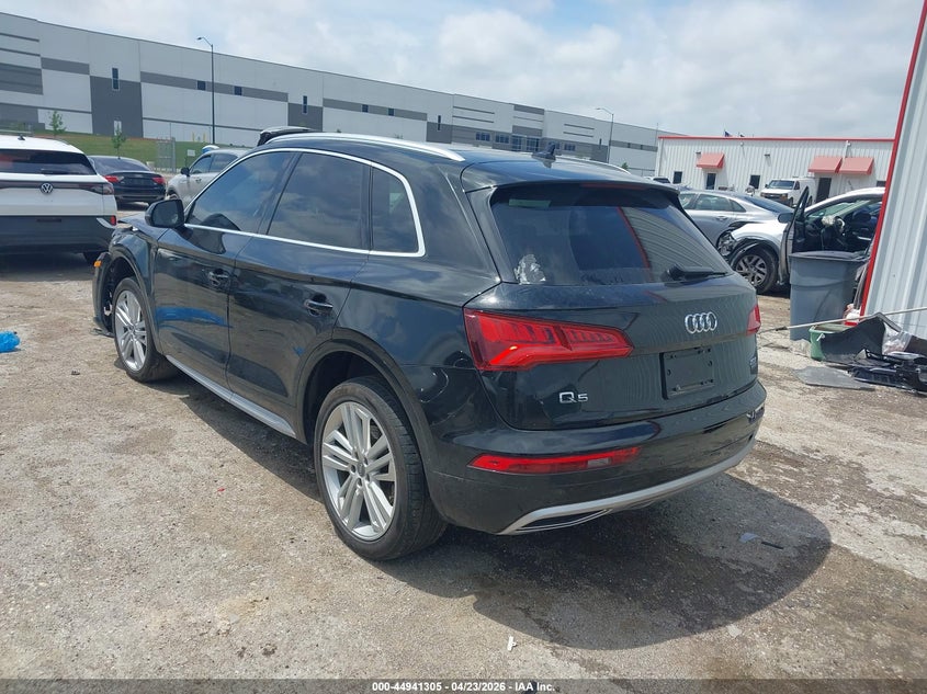 2018 Audi Q5 VIN WA1CNAFY6J2038611 IAAI salvage auction — FRONT END, Salvage (Texas), sold $5,250 on 2026-07-07 (photo 3)