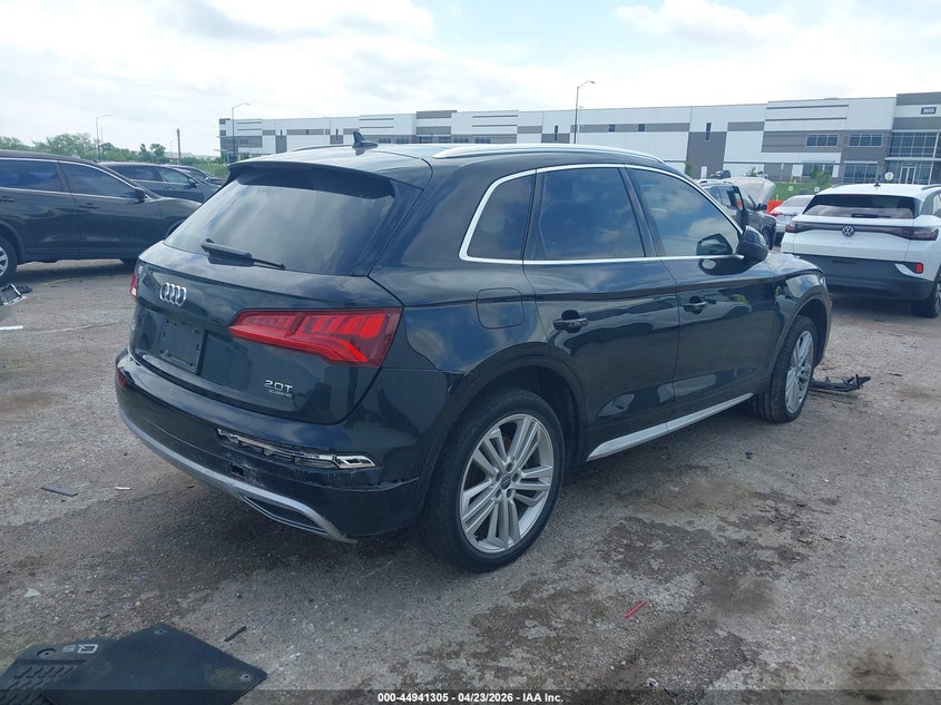 2018 Audi Q5 VIN WA1CNAFY6J2038611 IAAI salvage auction — FRONT END, Salvage (Texas), sold $5,250 on 2026-07-07 (photo 4)