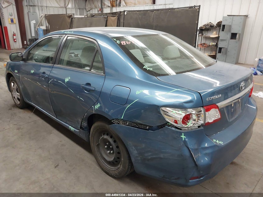 2012 Toyota Corolla VIN 5YFBU4EE5CP022773 IAAI salvage auction — REAR END, Wait Title, sold $3,725 on 2026-07-14 (photo 3)