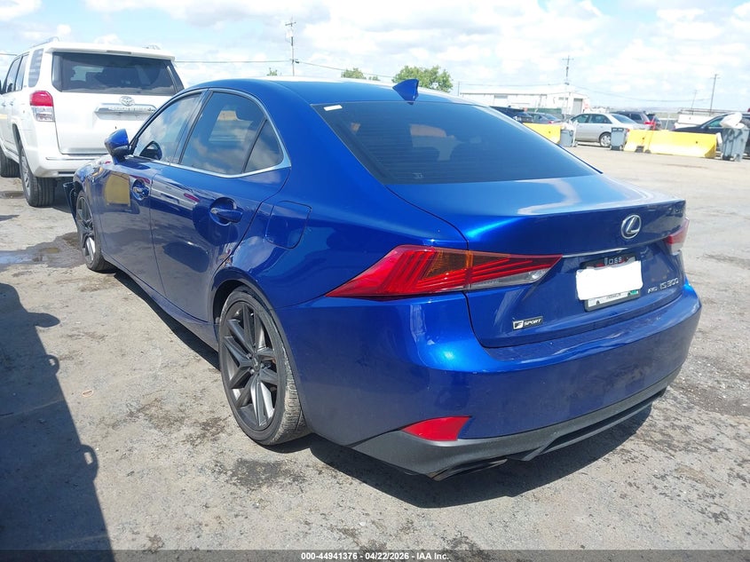 2017 Lexus Is VIN JTHCM1D25H5020115 IAAI salvage auction — FRONT END, Salvage Title, sold $7,500 on 2026-07-23 (photo 3)