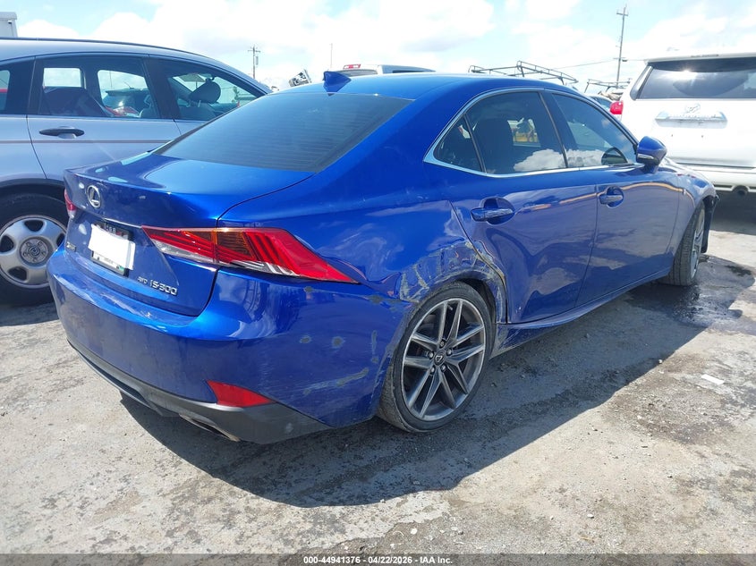 2017 Lexus Is VIN JTHCM1D25H5020115 IAAI salvage auction — FRONT END, Salvage Title, sold $7,500 on 2026-07-23 (photo 4)