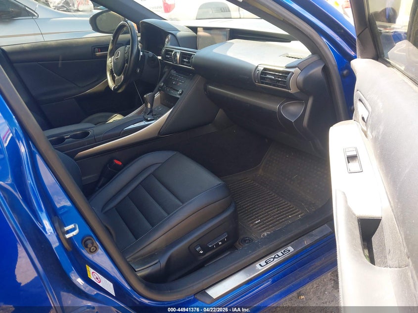 2017 Lexus Is VIN JTHCM1D25H5020115 IAAI salvage auction — FRONT END, Salvage Title, sold $7,500 on 2026-07-23 (photo 5)