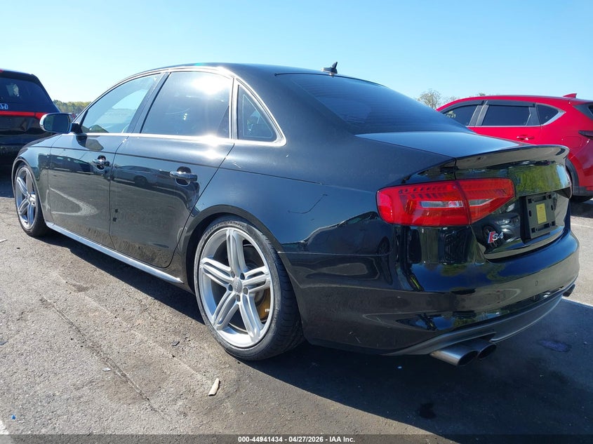 2015 Audi S4 VIN WAUBGAFL2FA076640 IAAI salvage auction — FRONT END, Salvage (New Jersey), sold $925 on 2026-07-29 (photo 3)