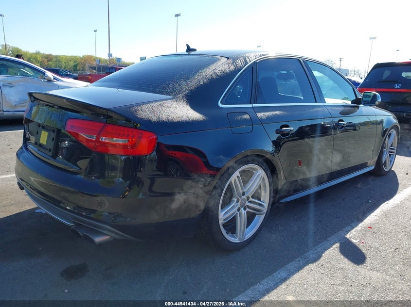 2015 Audi S4 VIN WAUBGAFL2FA076640 IAAI salvage auction — FRONT END, Salvage (New Jersey), sold $925 on 2026-07-29 (photo 4)