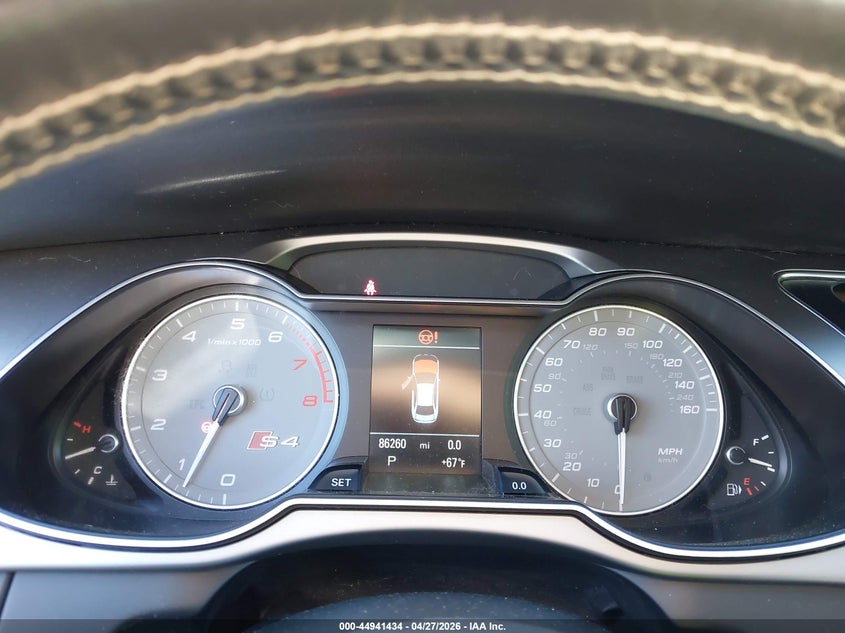2015 Audi S4 VIN WAUBGAFL2FA076640 IAAI salvage auction — FRONT END, Salvage (New Jersey), sold $925 on 2026-07-29 (photo 7)