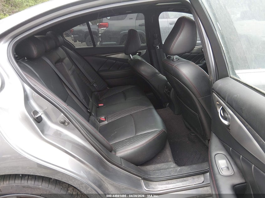 2020 Infiniti Q50 VIN JN1FV7AP8LM630672 IAAI salvage auction — THEFT, Salvage (North Carolina), sold $9,500 on 2026-07-10 (photo 8)
