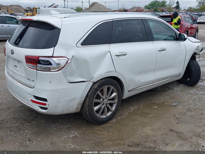 2016 Kia Sorento VIN 5XYPKDA52GG013010 IAAI salvage auction — FRONT END, Salvage (Illinois), sold $1,375 on 2026-07-07 (photo 4)
