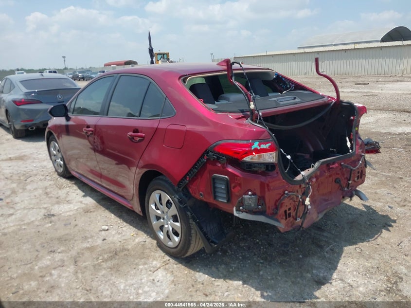 2026 Toyota Corolla VIN 5YFB4MDE6TP423282 IAAI salvage auction — REAR END, Original (Texas), sold $9,400 on 2026-07-06 (photo 3)