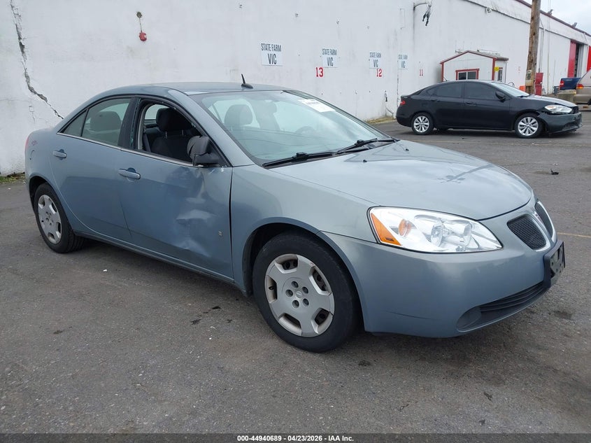 2008 Pontiac G6 VIN 1G2ZF57B684201274 IAAI salvage auction — RIGHT SIDE, Salvage (Oregon), sold $325 on 2026-07-09 (photo 1)