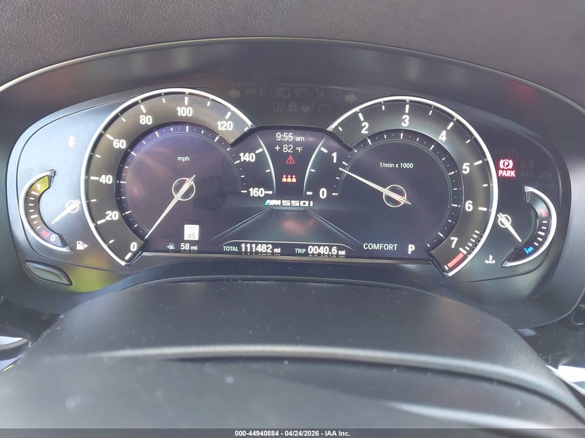 2018 BMW 5er VIN WBAJB9C51JB035160 IAAI salvage auction — LEFT SIDE, Rebuildable (Florida), sold $10,500 on 2026-07-08 (photo 7)