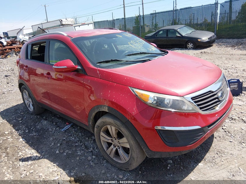 2011 Kia Sportage VIN KNDPB3A29B7092536 IAAI salvage auction — THEFT, Salvage (Pennsylvania), sold $1,450 on 2026-07-31 (photo 1)