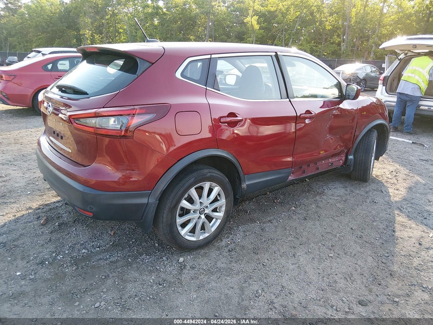 2020 Nissan Rogue VIN JN1BJ1CV6LW273869 IAAI salvage auction — RIGHT SIDE, Salvage Title, sold $2,600 on 2026-07-22 (photo 4)