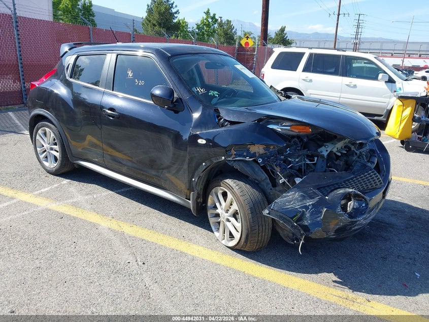 2013 Nissan Juke VIN JN8AF5MR7DT214386 IAAI salvage auction — NORMAL WEAR, Salvage Title, sold $475 on 2026-07-28 (photo 1)