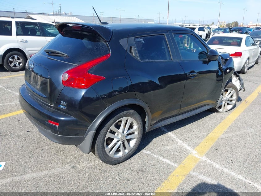 2013 Nissan Juke VIN JN8AF5MR7DT214386 IAAI salvage auction — NORMAL WEAR, Salvage Title, sold $475 on 2026-07-28 (photo 4)