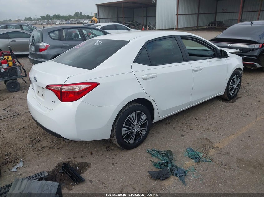 2018 Toyota Corolla VIN 5YFBURHE6JP836484 IAAI salvage auction — FRONT END, Salvage Title, sold $2,600 on 2026-07-29 (photo 4)