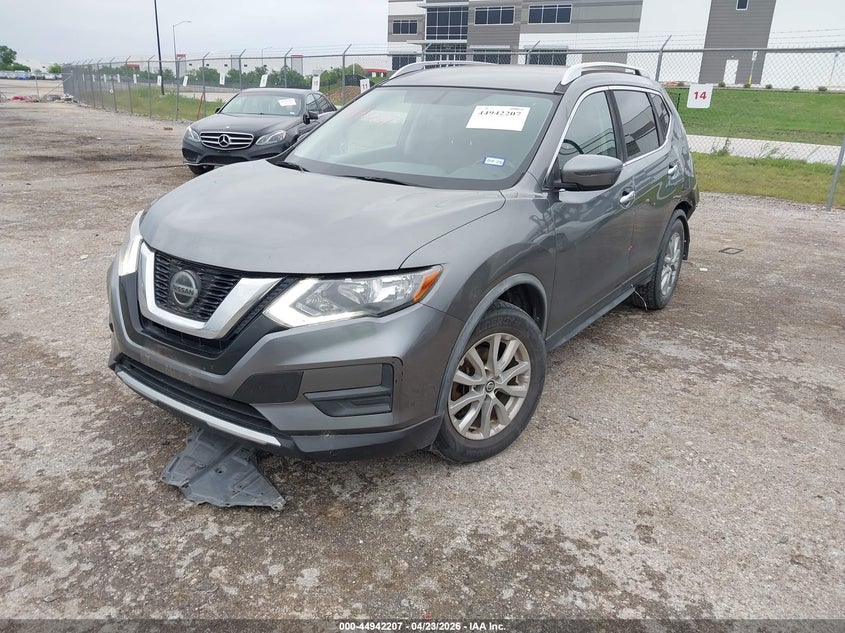 2018 Nissan Rogue VIN JN8AT2MVXJW312603 IAAI salvage auction — FRONT & REAR, Wait Title, sold $2,700 on 2026-07-07 (photo 2)