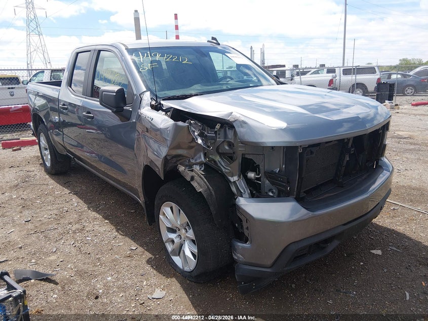2019 Chevrolet Silverado VIN 1GCRYBEH3KZ342244 IAAI salvage auction — FRONT END, Clear (Indiana), sold $7,100 on 2026-07-26 (photo 1)
