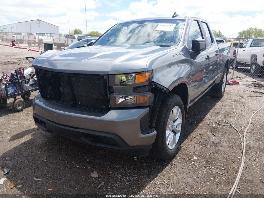 2019 Chevrolet Silverado VIN 1GCRYBEH3KZ342244 IAAI salvage auction — FRONT END, Clear (Indiana), sold $7,100 on 2026-07-26 (photo 2)