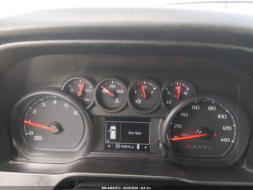 2019 Chevrolet Silverado VIN 1GCRYBEH3KZ342244 IAAI salvage auction — FRONT END, Clear (Indiana), sold $7,100 on 2026-07-26 (photo 7)