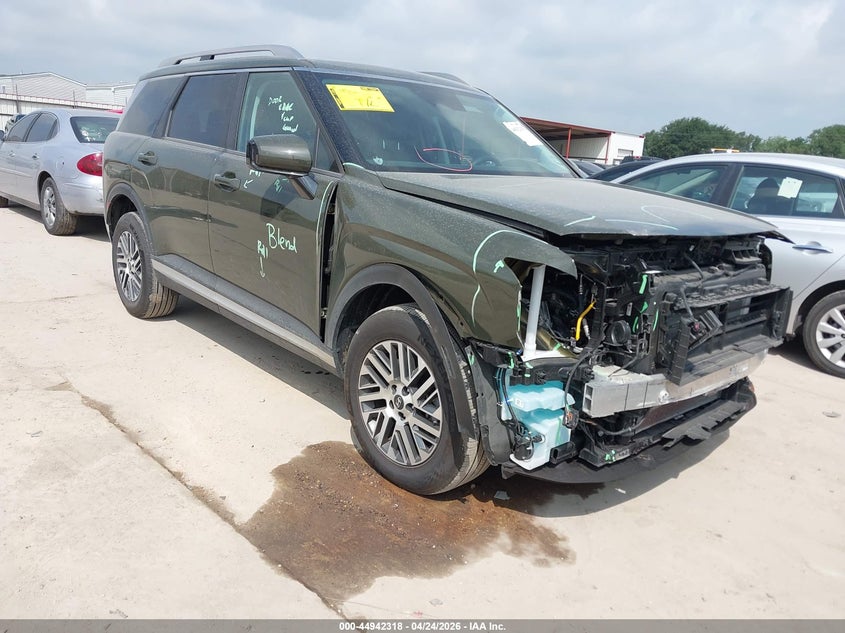 2026 Hyundai Palisade VIN KM8RG5S26TU034399 IAAI salvage auction — FRONT END, Original (Texas), sold $19,650 on 2026-07-14 (photo 1)