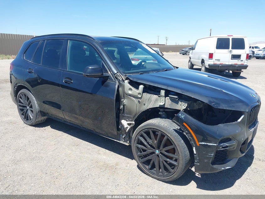 2023 BMW X5 VIN 5UXCR6C02P9N48507 IAAI salvage auction — RIGHT FRONT, Wait Title, sold $22,800 on 2026-07-16 (photo 1)