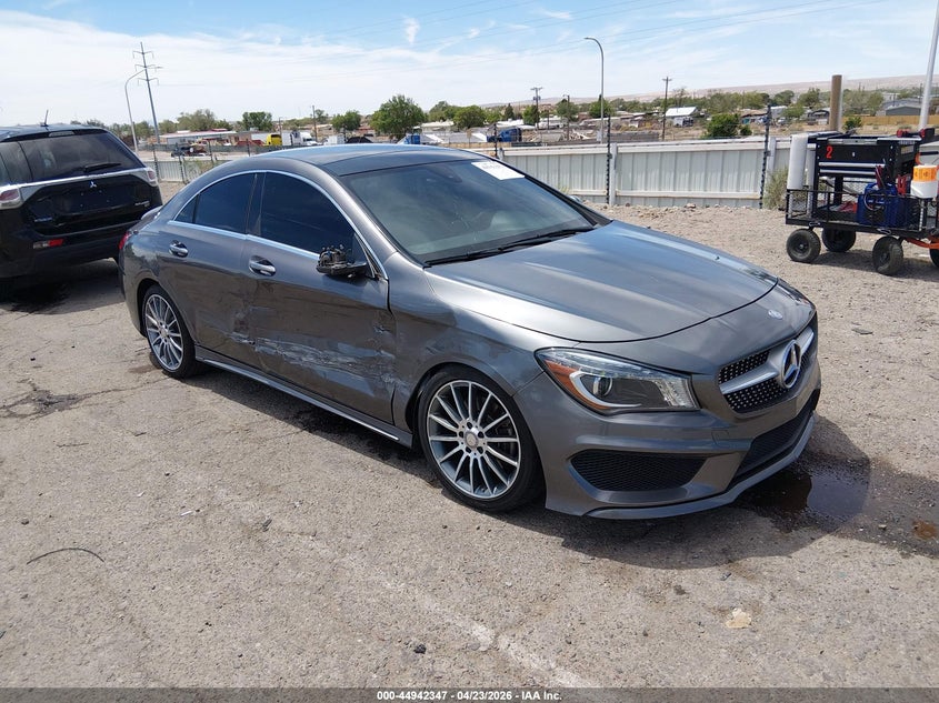 2016 Mercedes-benz Cla-klasse VIN WDDSJ4EB9GN292340 IAAI salvage auction — RIGHT SIDE, Salvage (New Mexico), sold $1,400 on 2026-07-27 (photo 1)