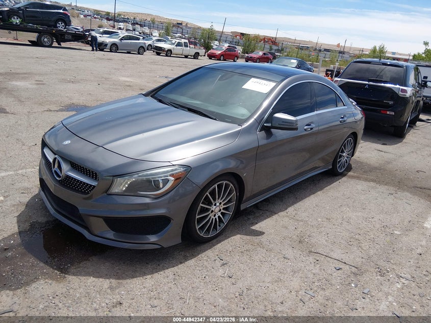 2016 Mercedes-benz Cla-klasse VIN WDDSJ4EB9GN292340 IAAI salvage auction — RIGHT SIDE, Salvage (New Mexico), sold $1,400 on 2026-07-27 (photo 2)