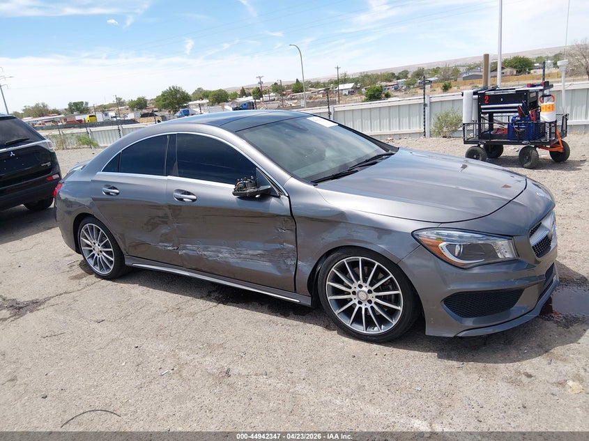 2016 Mercedes-benz Cla-klasse VIN WDDSJ4EB9GN292340 IAAI salvage auction — RIGHT SIDE, Salvage (New Mexico), sold $1,400 on 2026-07-27 (photo 6)