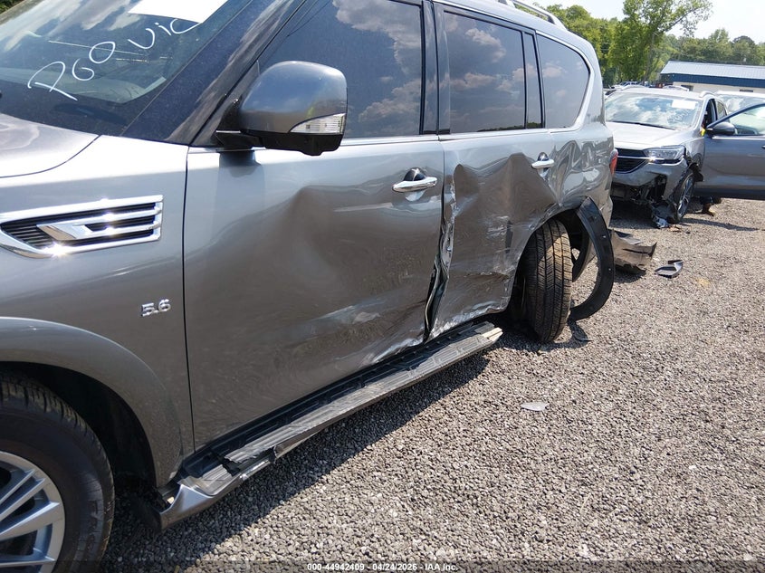 2020 Infiniti Qx80 VIN JN8AZ2NEXL9254233 IAAI salvage auction — LEFT SIDE, Clear (South Carolina), sold $10,200 on 2026-07-14 (photo 6)