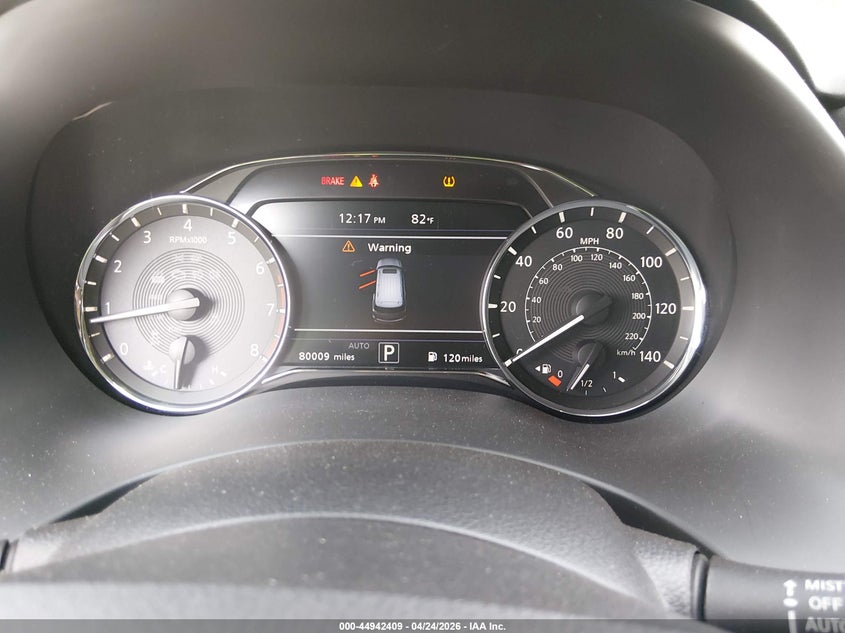 2020 Infiniti Qx80 VIN JN8AZ2NEXL9254233 IAAI salvage auction — LEFT SIDE, Clear (South Carolina), sold $10,200 on 2026-07-14 (photo 7)