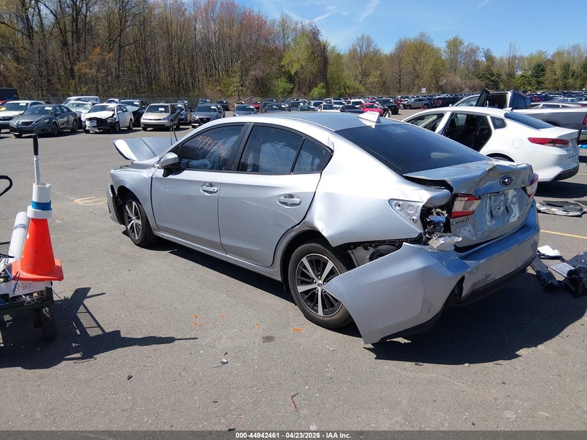 2023 Subaru Impreza VIN 4S3GKAV64P3606440 IAAI salvage auction — FRONT & REAR, Wait Title, sold $775 on 2026-07-09 (photo 3)