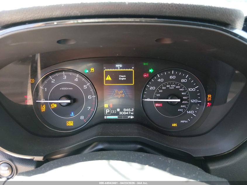 2023 Subaru Impreza VIN 4S3GKAV64P3606440 IAAI salvage auction — FRONT & REAR, Wait Title, sold $775 on 2026-07-09 (photo 7)