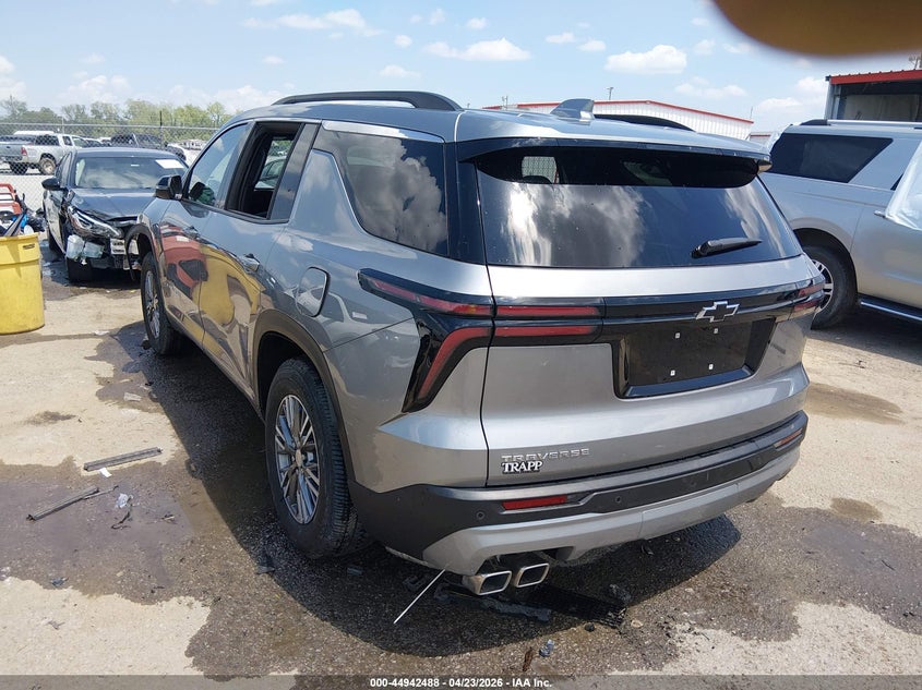 2025 Chevrolet Traverse VIN 1GNERGRS3SJ282485 IAAI salvage auction — REAR END, Salvage (Louisiana), sold $15,450 on 2026-07-28 (photo 3)
