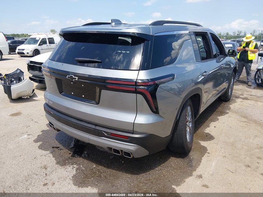 2025 Chevrolet Traverse VIN 1GNERGRS3SJ282485 IAAI salvage auction — REAR END, Salvage (Louisiana), sold $15,450 on 2026-07-28 (photo 4)