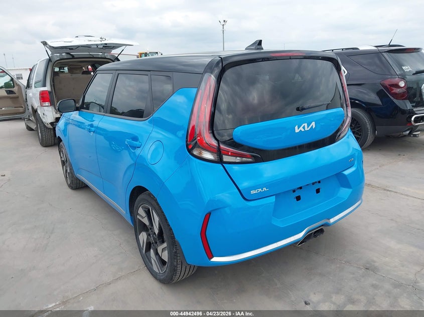 2024 Kia Soul VIN KNDJ53AU1R7221362 IAAI salvage auction — RIGHT SIDE, Original (Texas), sold $4,750 on 2026-07-07 (photo 3)